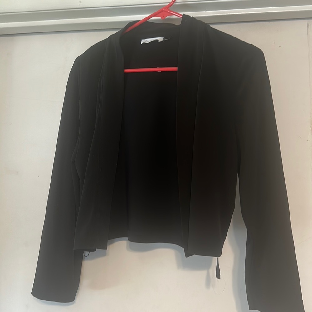 Calvin Klein cropped cardigan shrug